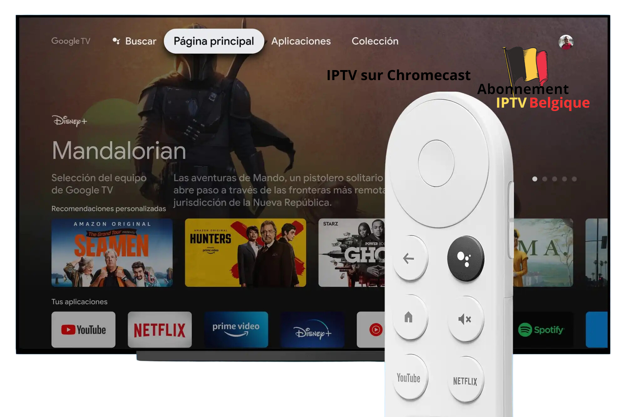 IPTV sur Chromecast